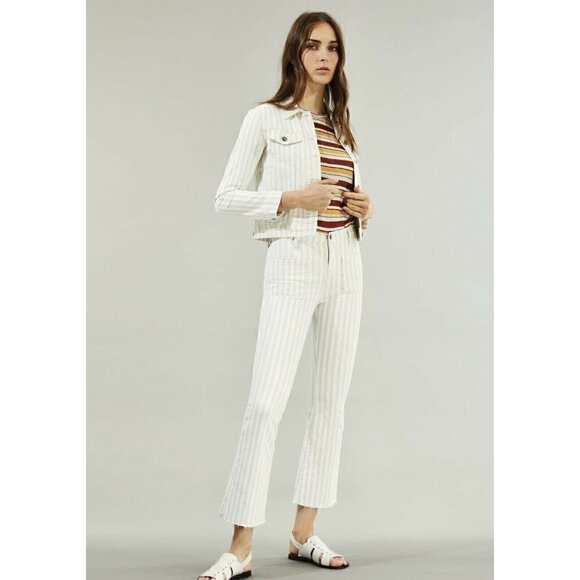 NEW FRAME Vintage Style Denim Jacket Courtyard Small - Picture 8 of 9